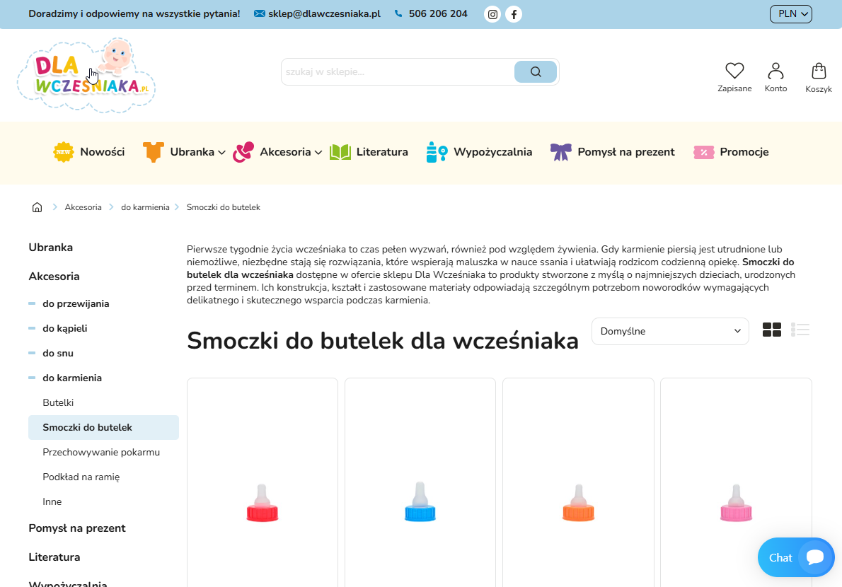 Jak dobrać rozmiar i przepływ smoczka do butelki dla wcześniaka, aby ułatwić karmienie?