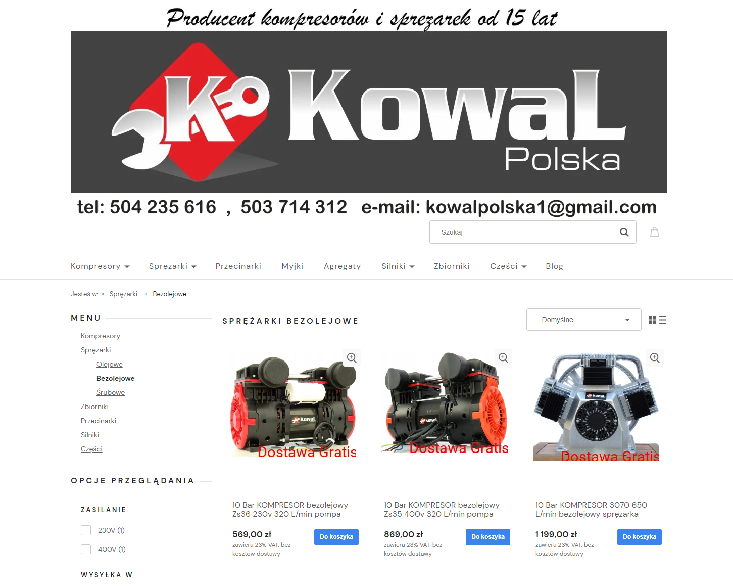 Jak dobrać sprężarkę bezolejową do konkretnego procesu technologicznego?