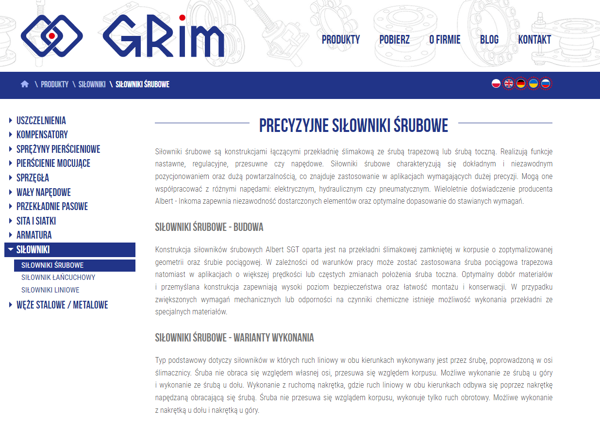 Precyzja i powtarzalność ruchu - przewaga siłowników śrubowych w automatyce
