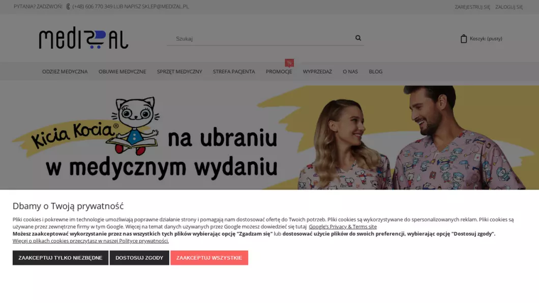 Zrzut ekranu strony