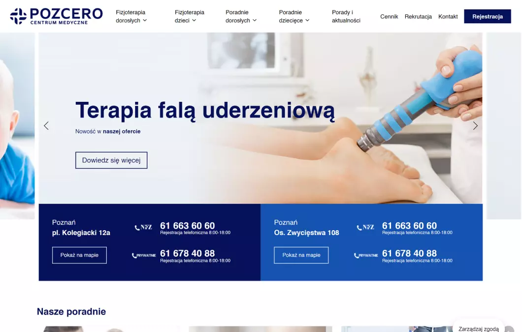 Zrzut ekranu strony