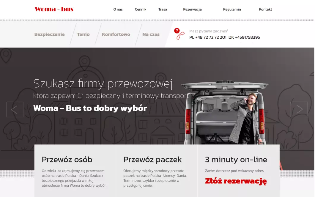 Zrzut ekranu strony