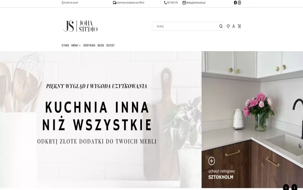 Zrzut ekranu strony