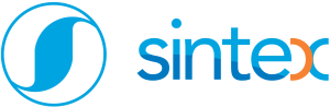 Logo Sintex - Producent uszczelek, rurek plastikowych, węży PCV