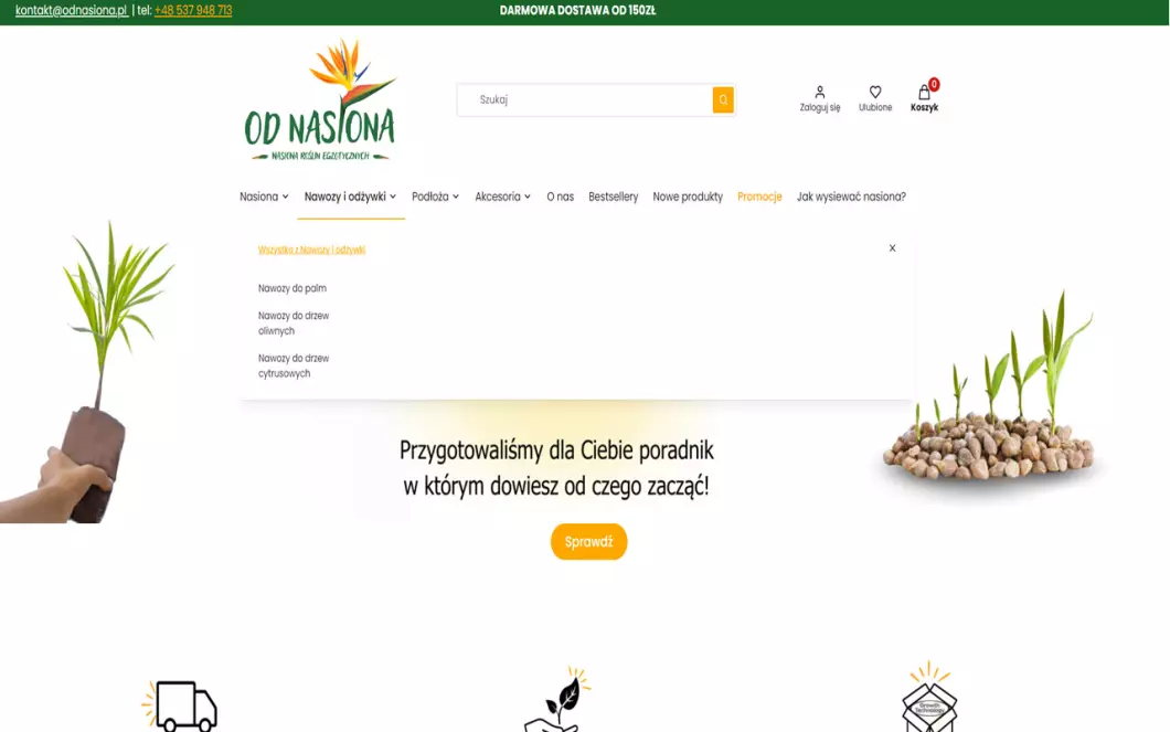 Zrzut ekranu strony