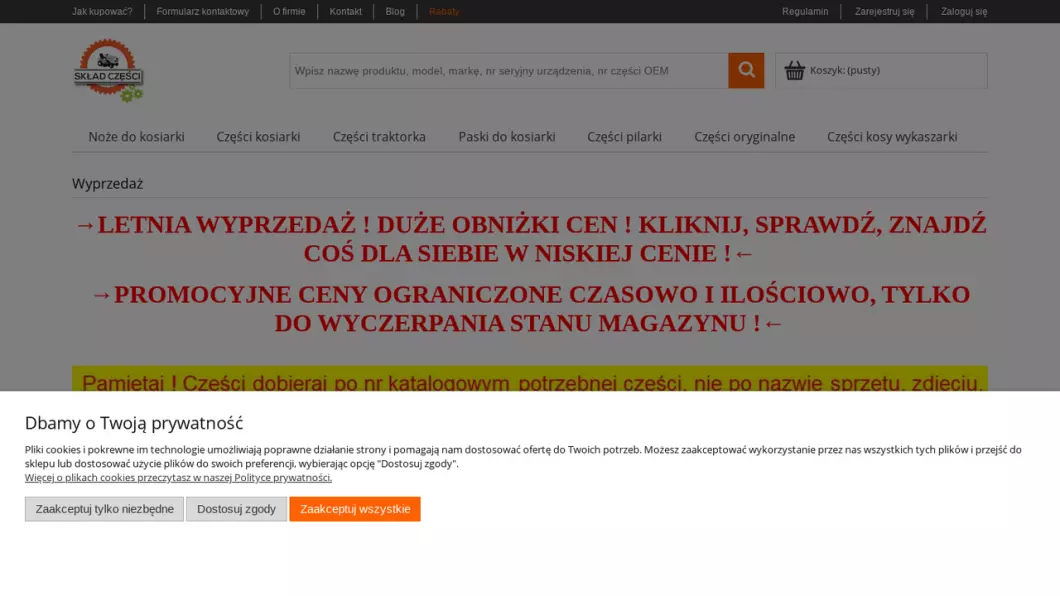 Zrzut ekranu strony